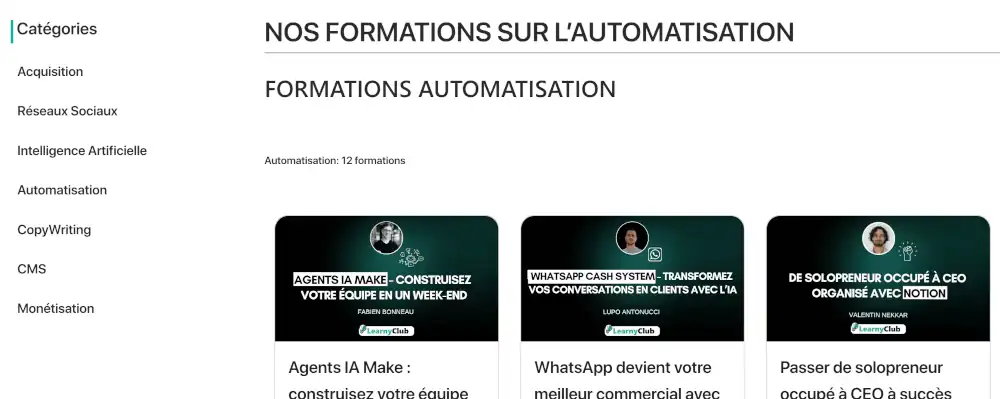 Automatisation et IA : les modules pour scaler son business