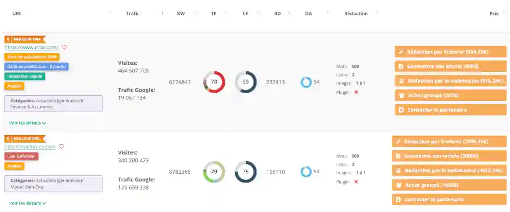 Ereferer : le volume et la diversification à bas prix