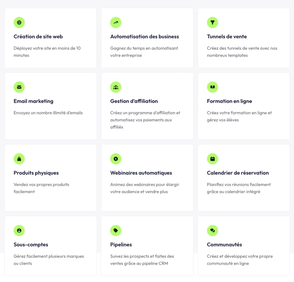 fonctionnalité systeme io