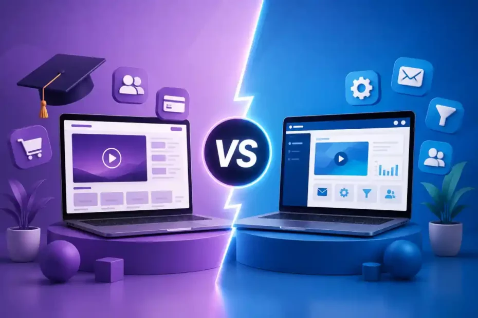 Avis Podia vs Systeme.io : quelle plateforme pour vos cours ?