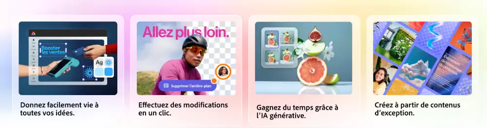 Adobe Express pour la précision