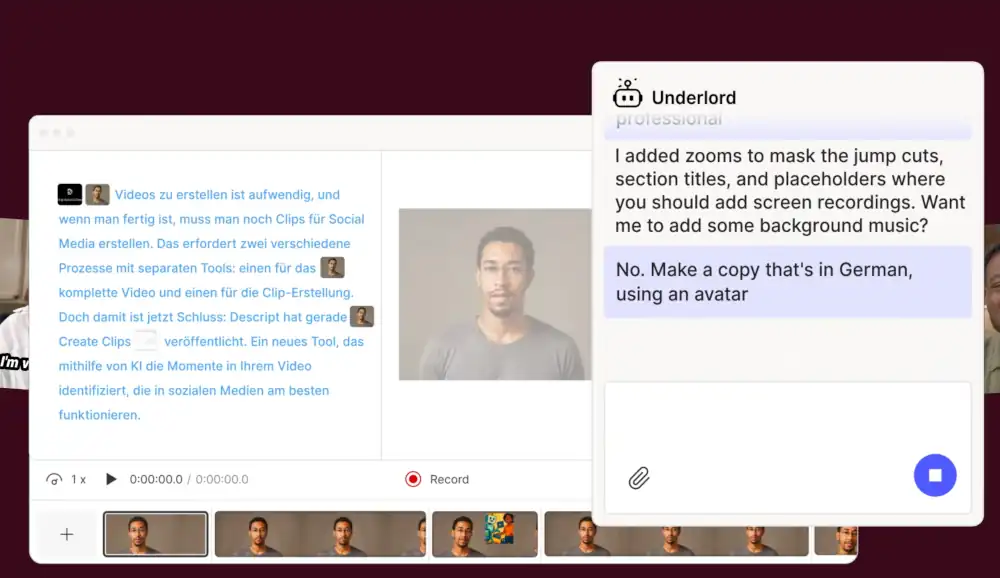 Descript : l'excellence du montage basé sur la transcription