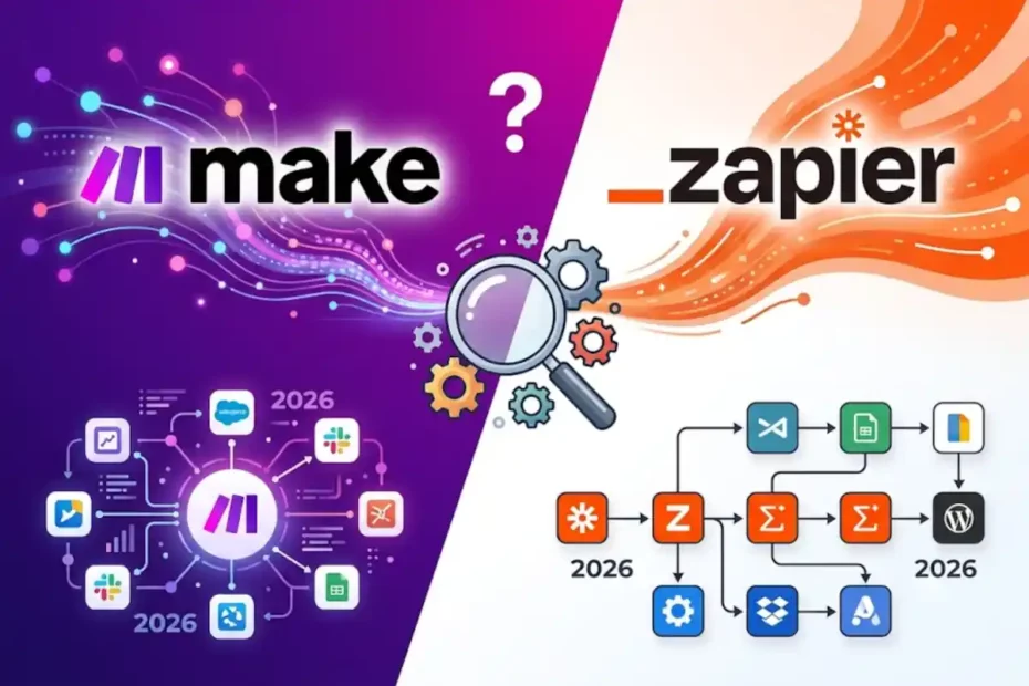 Make vs Zapier : quel outil d'automatisation choisir en 2026 ?