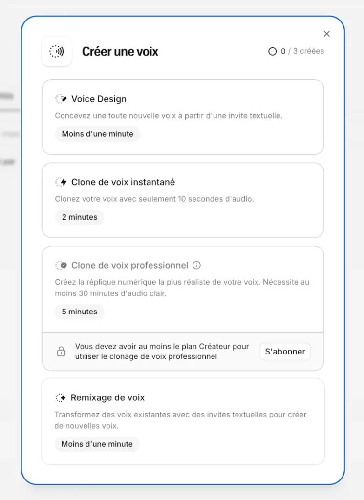 Fonctionnement du clonage instantané pour les tests