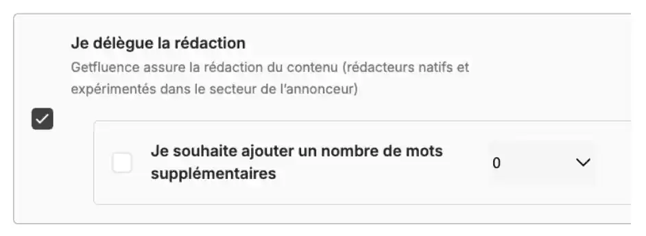 Choix entre autonomie et service géré avec getfluence