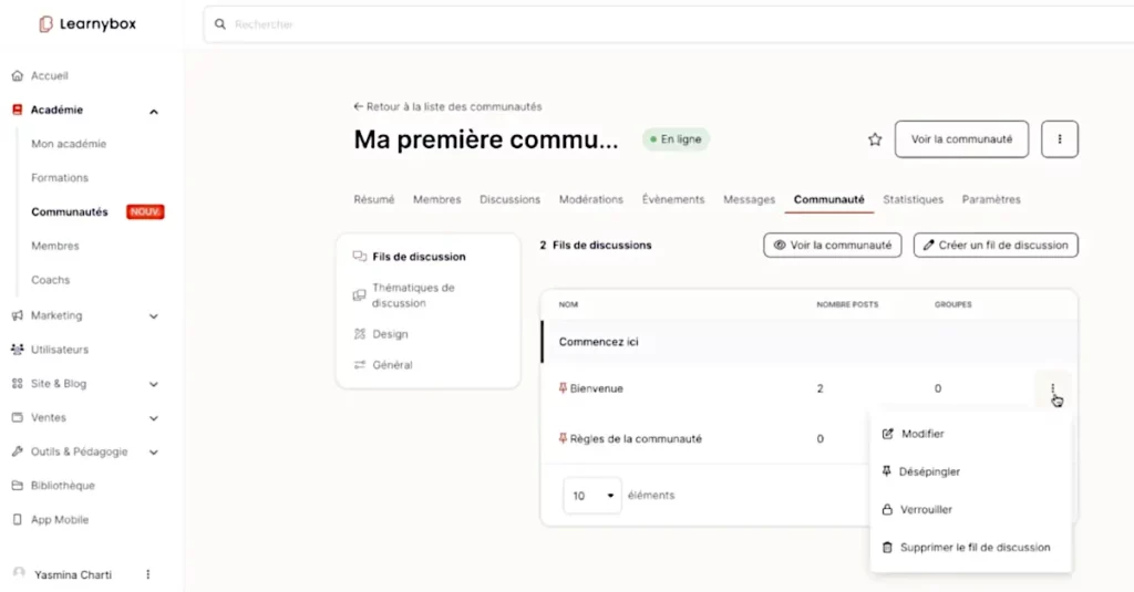 outils de facturation learnybox