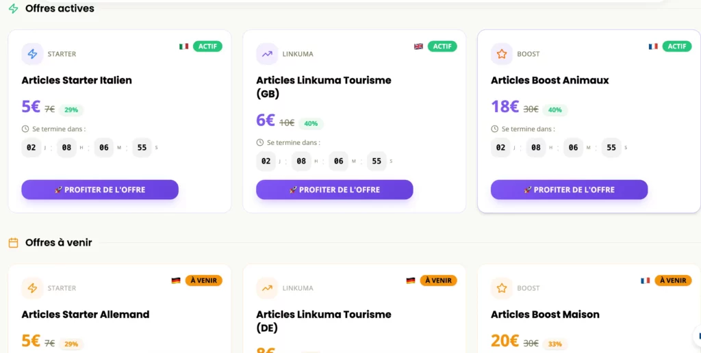 Linkuma Deals : fonctionnement et opportunités sur les offres promotionnelles