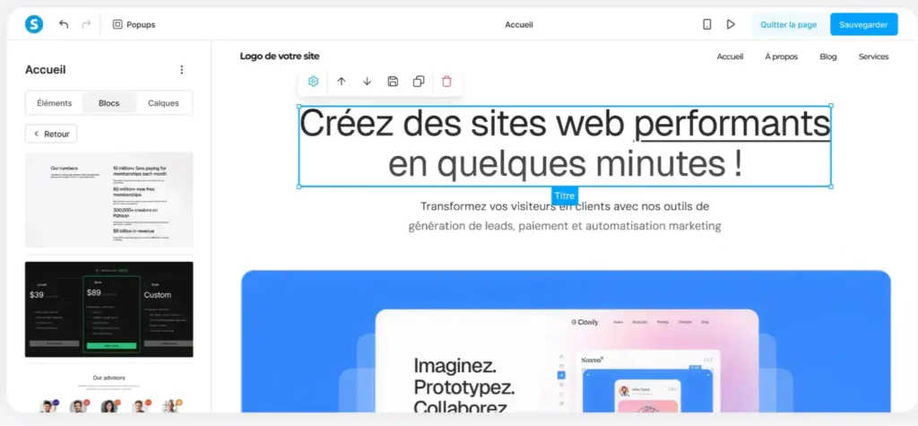 Les cours sur Systeme.io 