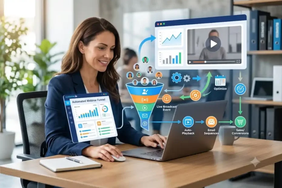 Automatiser vos webinaires sur Systeme.io : le plan complet