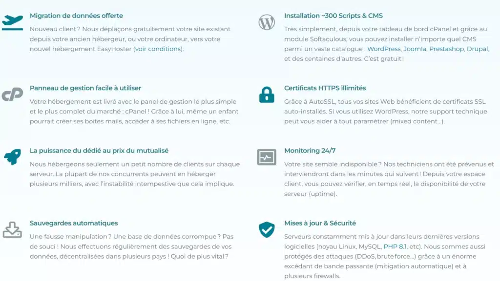 Qu'est-ce qu'EasyHoster ?