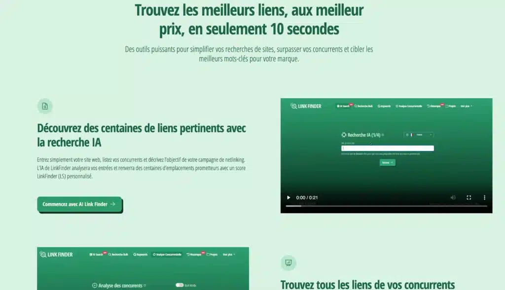 Qu'est-ce que LinkFinder ?