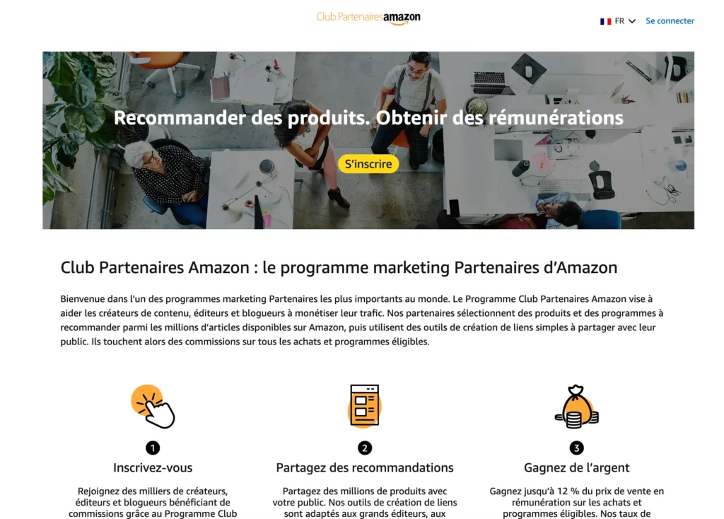 Qu'est-ce que le programme partenaire Amazon ?