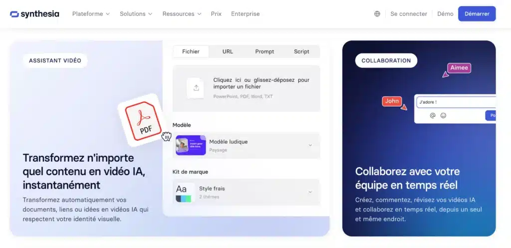 Qu'est-ce que Synthesia ?
