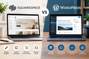 Squarespace vs WordPress : le comparatif tranché (coût réel, SEO, réversibilité) en 2026