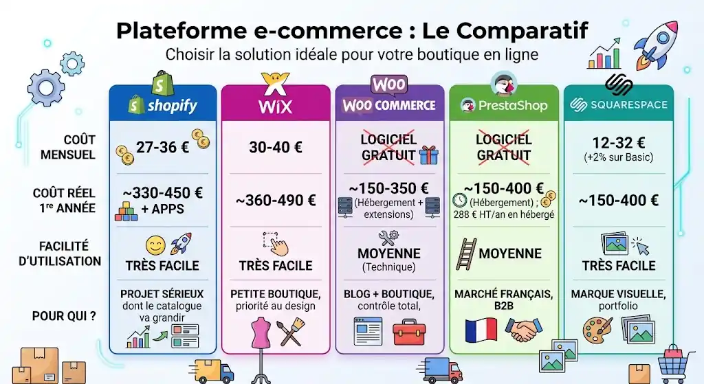 Quelle plateforme choisir ?