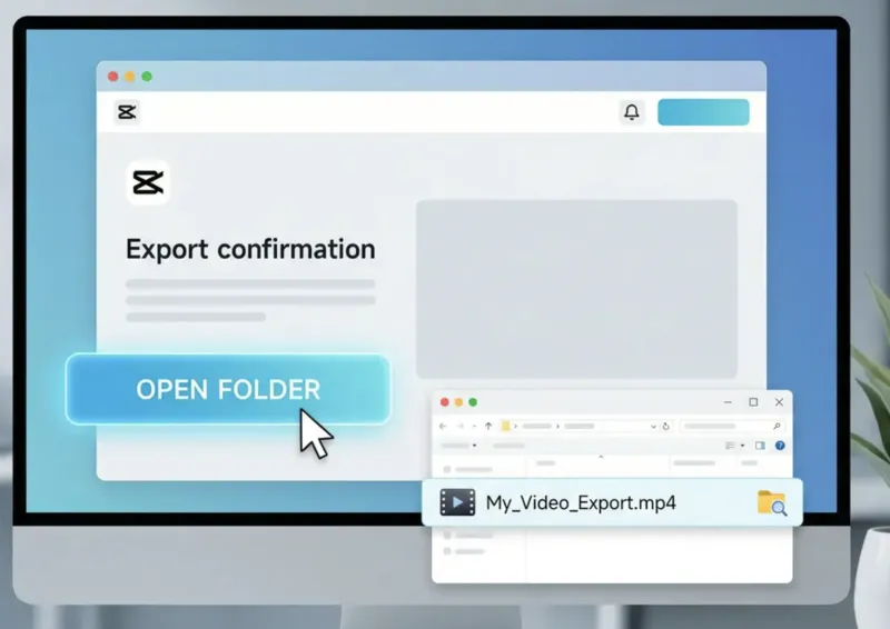 finder fichiers capcut